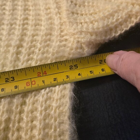 NWT Yellow Knit Loose Fit Sweater - Picture 7 of 9